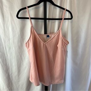 Old Navy Pink Velvet Tank Top, size Large NWT